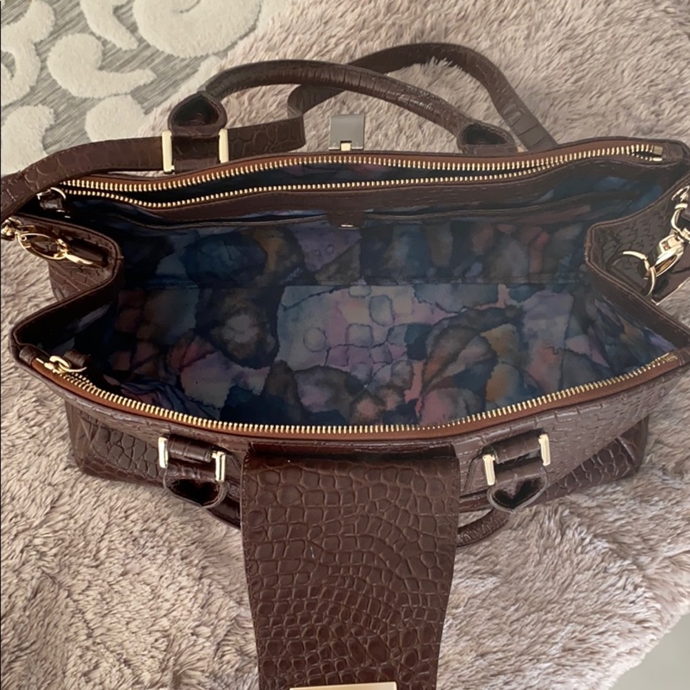 Kookjac leather satchel with cross body strap - Picture 6 of 8